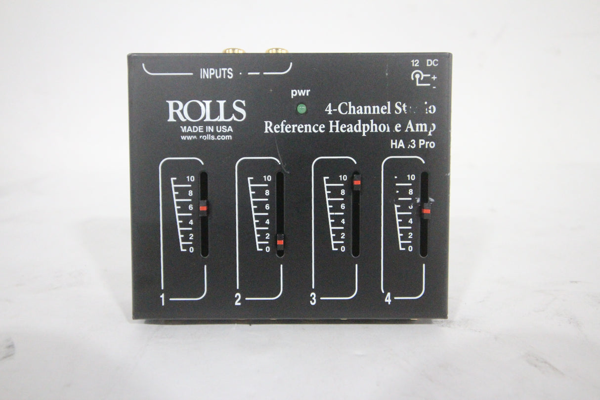 Rolls HA43 Pro Four-Channel Stereo Headphone Amplifier