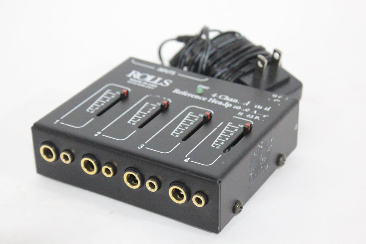 Rolls HA43 Pro Four-Channel Stereo Headphone Amplifier