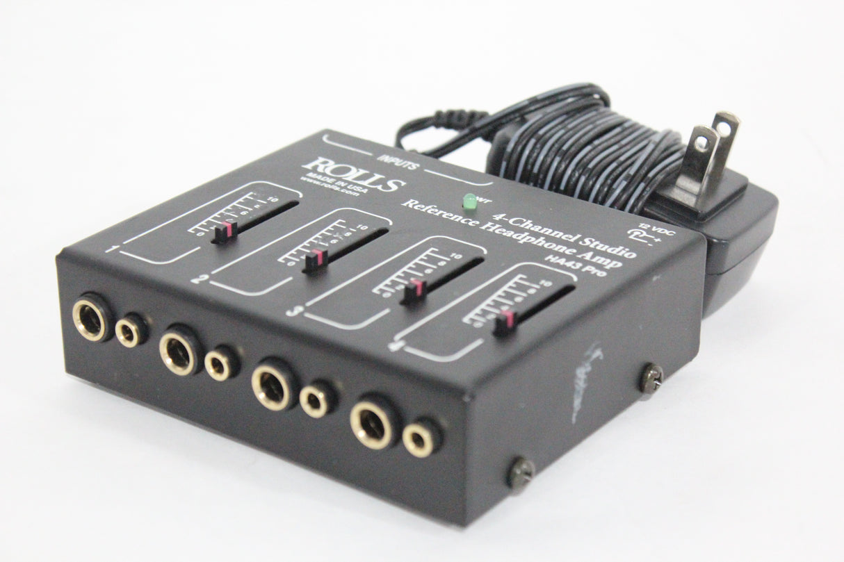 Rolls HA43 Pro Four-Channel Stereo Headphone Amplifier