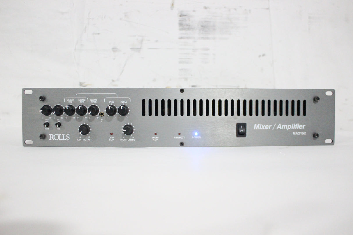 Rolls MA2152 70V Stereo Mixer/Amplifier