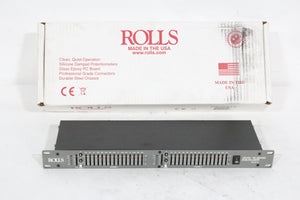 Rolls REQ-215 Dual 15-Band EQ (Open Box)