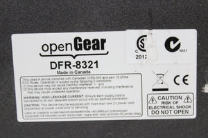Ross OpenGear DFR-8321 C Frame w/ Network Controller