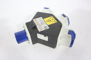 Rubber Box Co RUBSSP163 16AMP 3 Way Power Distribution Box