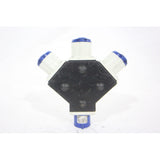 Rubber Box Co RUBSSP163 16AMP 3 Way Power Distribution Box