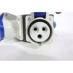 Rubber Box Co RUBSSP163 16AMP 3 Way Power Distribution Box
