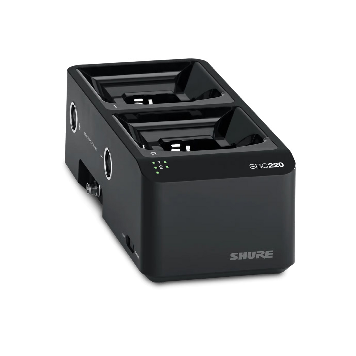 Shure SBC220 Networked 2-Bay Battery Charger without Power Supply