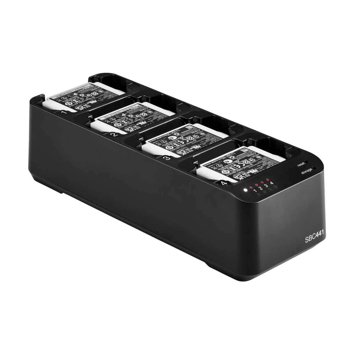 Shure SBC441 Four-Bay Charger for ADXR Receivers & SB910 Batteries