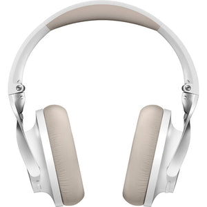Shure SBH1DYWH1 AONIC 40 Noise-Canceling Wireless Over-Ear Headphones (White/Tan)