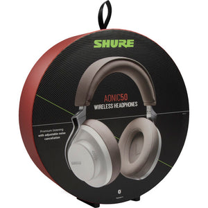 Shure AONIC 50 Wireless Noise-Canceling Headphones (White)
