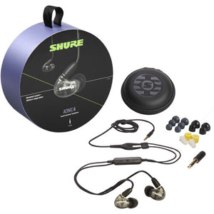 Shure SE42HYBK+UNI AONIC 4 Sound-Isolating Earphones (Black)