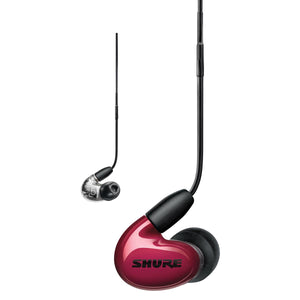 Shure SE53BARD+UNI Aonic 5 Sound-Isolating Earphones Red
