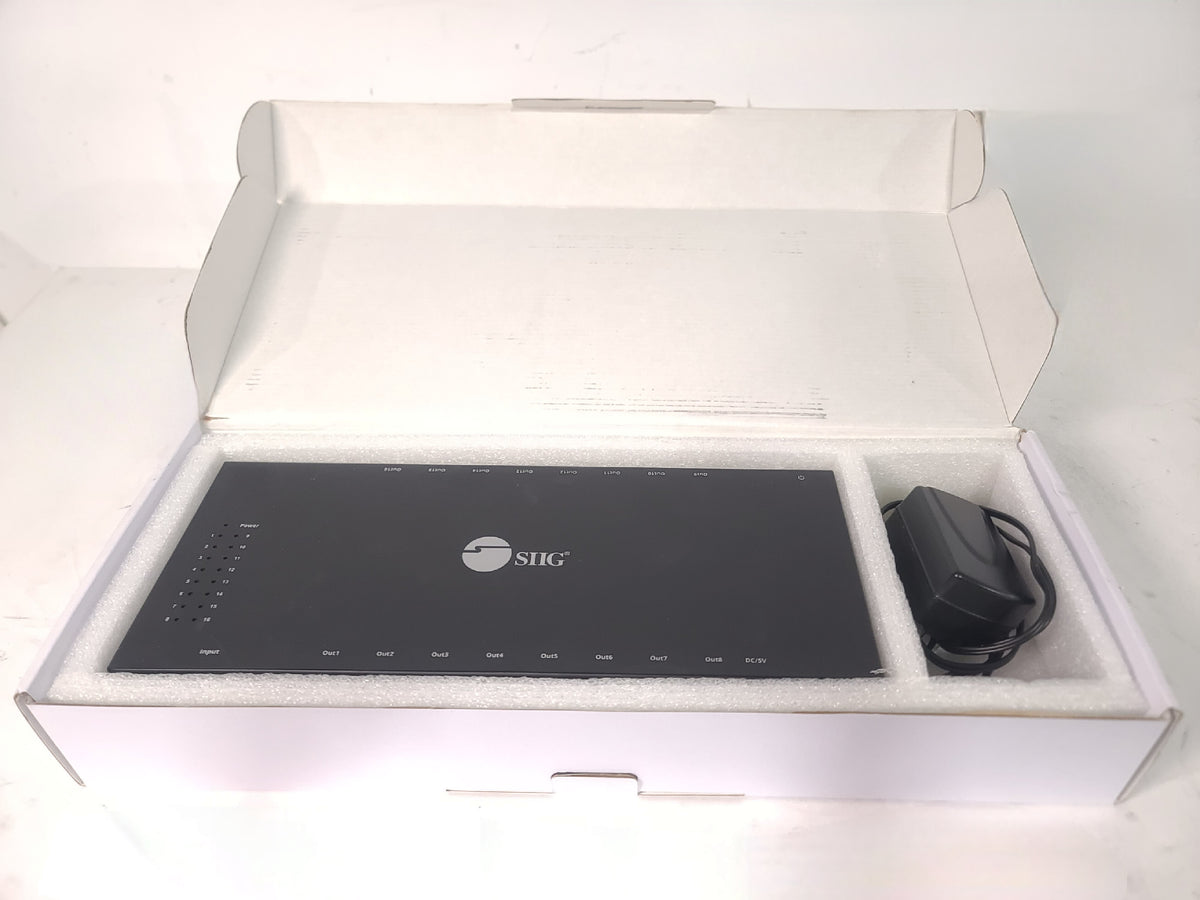 SIIG 1x16 HDMI Splitter with 3D and 4Kx2K
