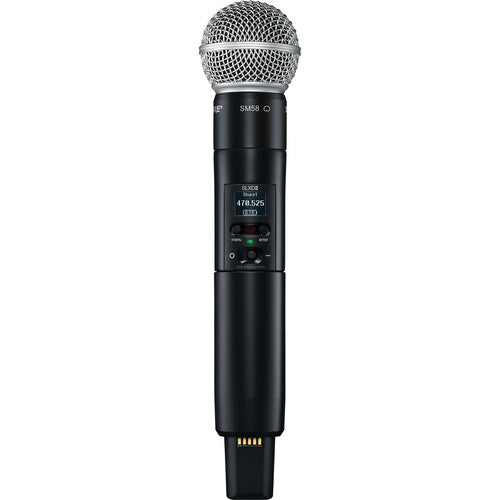 Shure SLXD124/85M Digital Wireless Combo Microphone System (G58: 470 to 514 MHz)