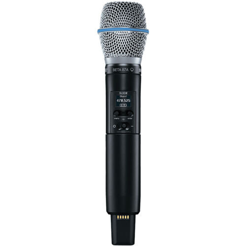 Shure- SLXD2/B87A=-J52 Handheld Transmitter with Beta 87A Capsule