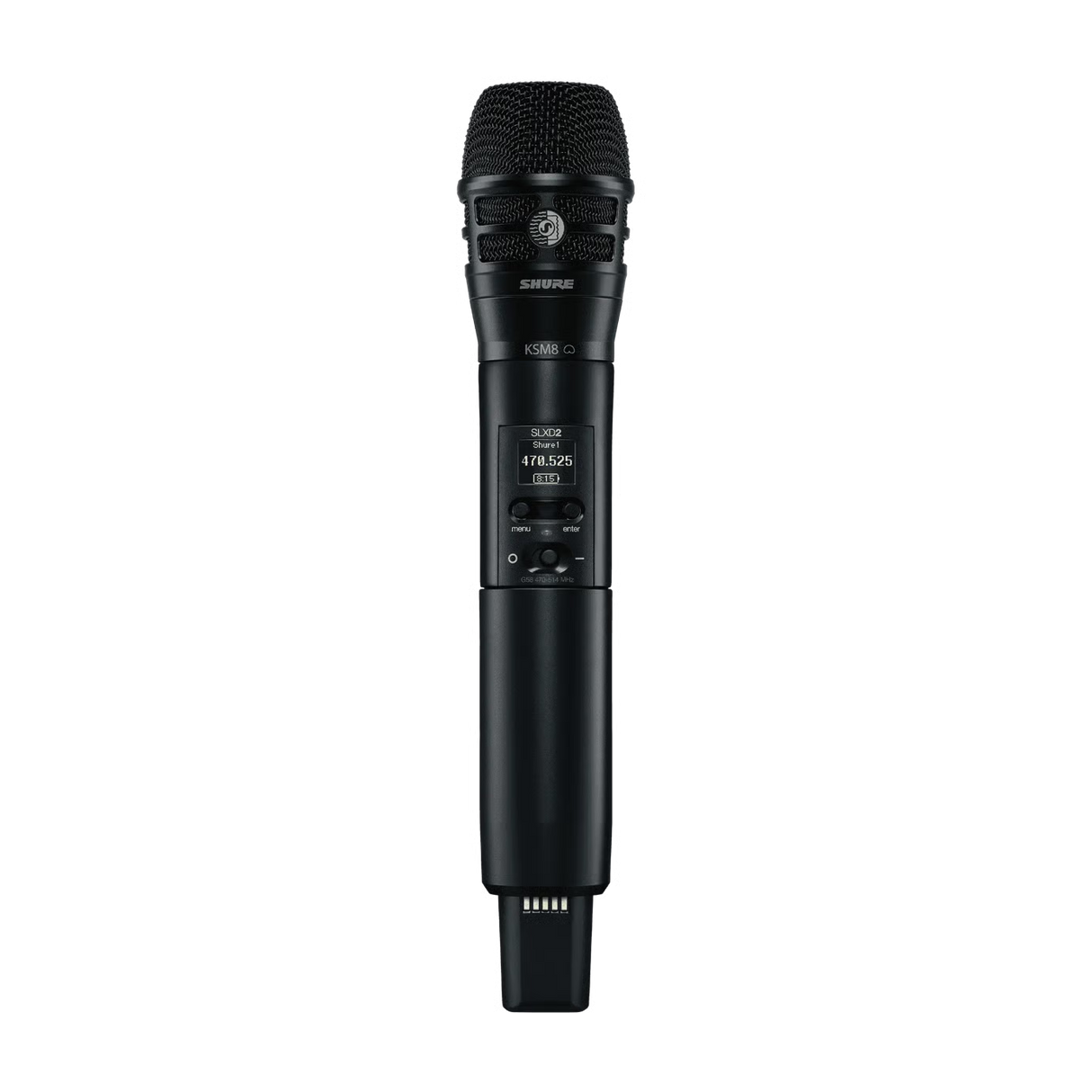 Shure SLXD2/K8B Handheld Wireless Mic Transmitter - KSM8 Capsule
