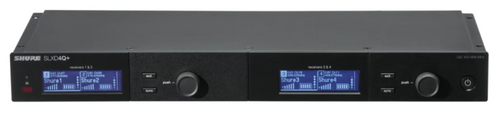 Shure SLXD4Q+ Quad-Channel Digital Wireless Receiver (G57: 470 to 608 MHz)