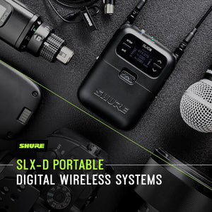 Shure SLXD5-G58 Single-Channel Portable Digital Wireless Receiver - 470 - 514 MHz