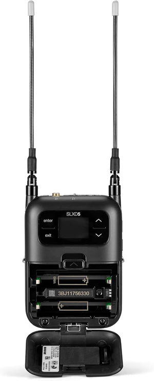 Shure SLXD5-G58 Single-Channel Portable Digital Wireless Receiver - 470 - 514 MHz