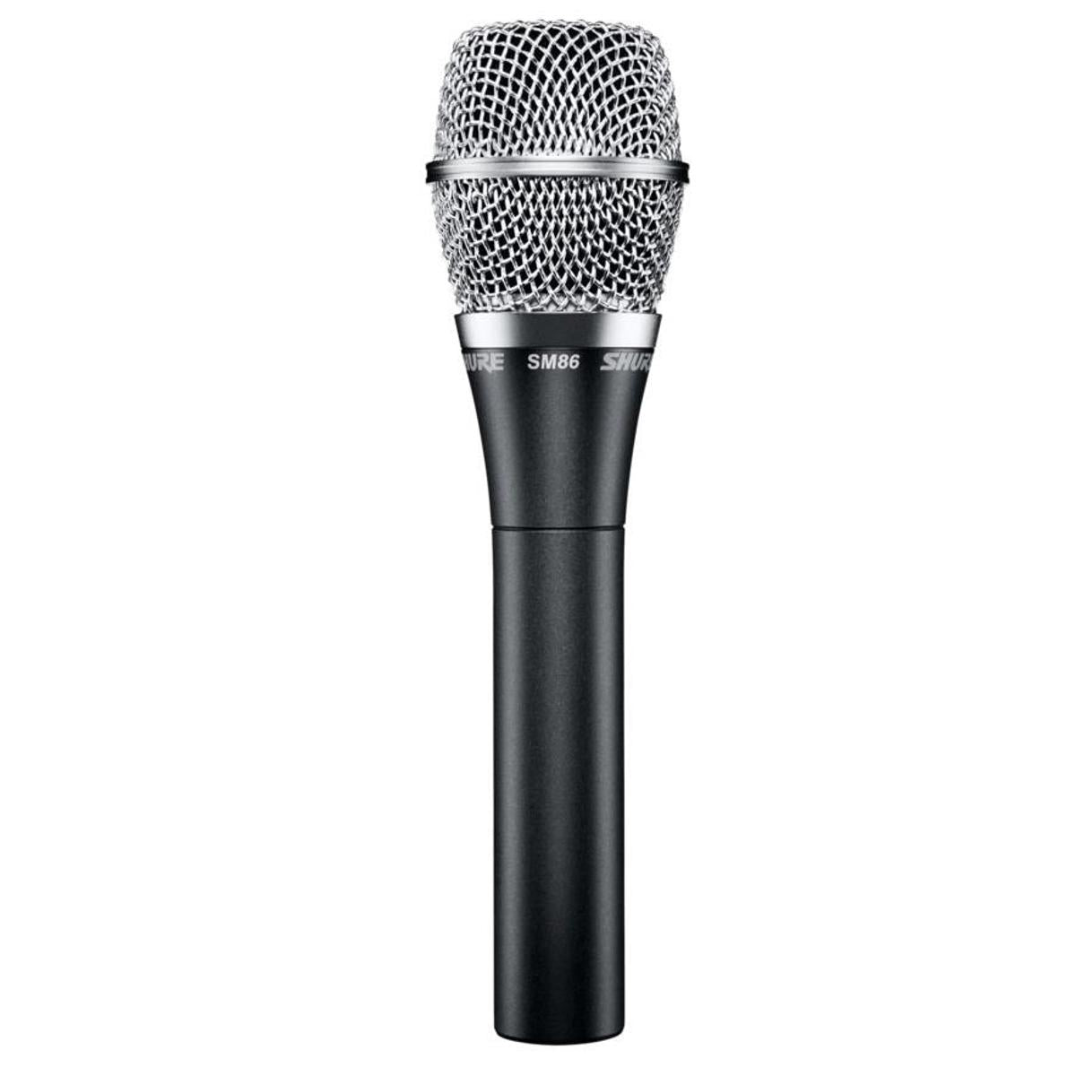 Shure SM86 Cardioid Condenser Handheld, Vocal, Wired Microphone