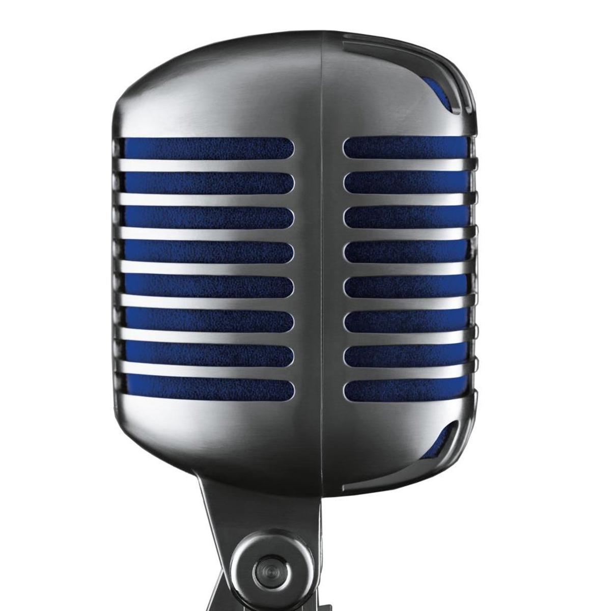 Shure Super 55 Deluxe Vocal Microphone, 60 to 17,000 Hz Frequency Response, 3-pin XLR Output Connectors