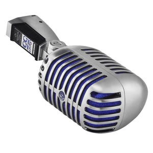 Shure Super 55 Deluxe Vocal Microphone, 60 to 17,000 Hz Frequency Response, 3-pin XLR Output Connectors