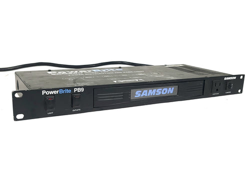 Samson Powerbrite PB9 Power Conditioner (BROKEN LAMP)