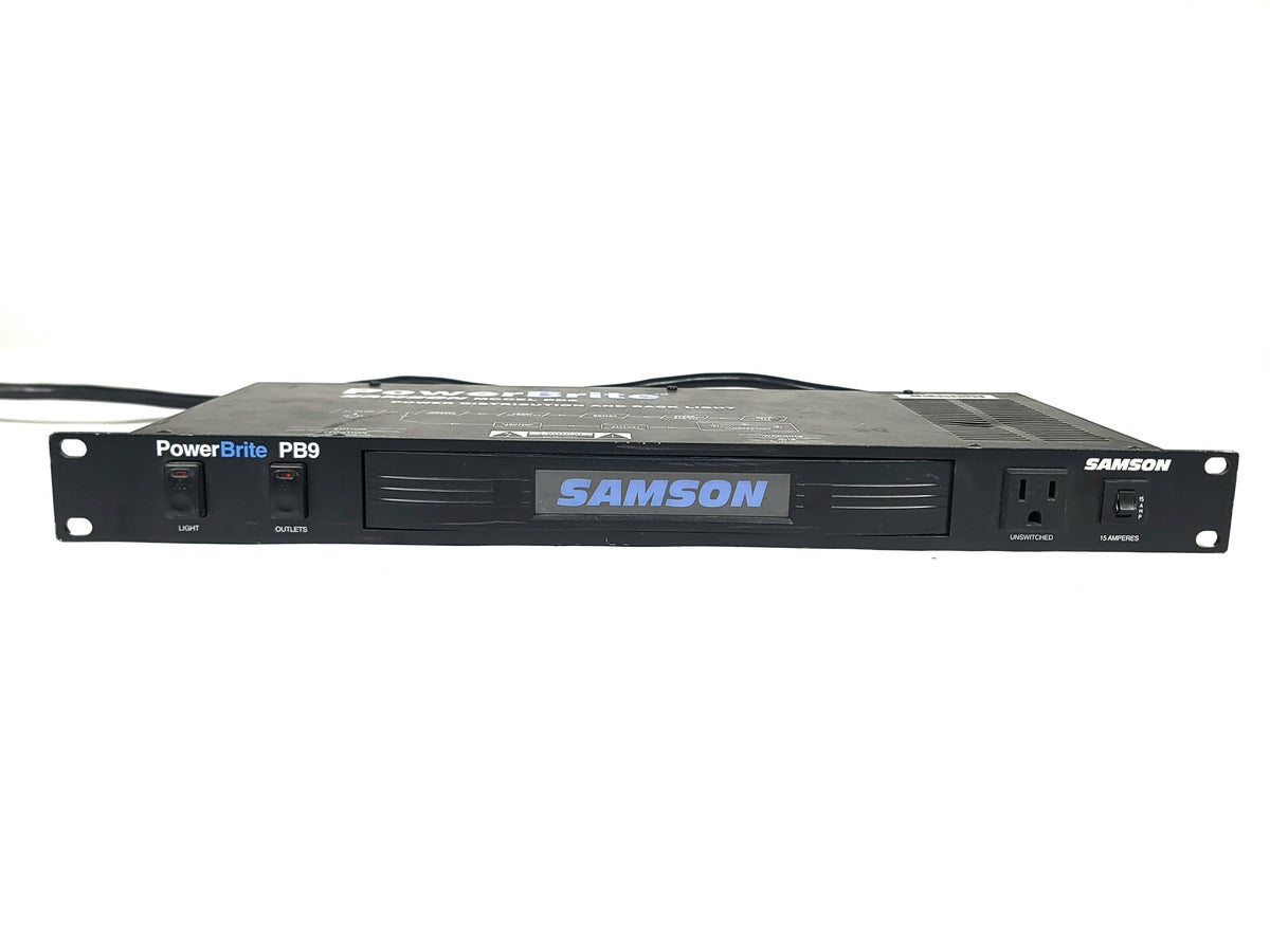 Samson Powerbrite PB9 Power Conditioner (BROKEN LAMP)