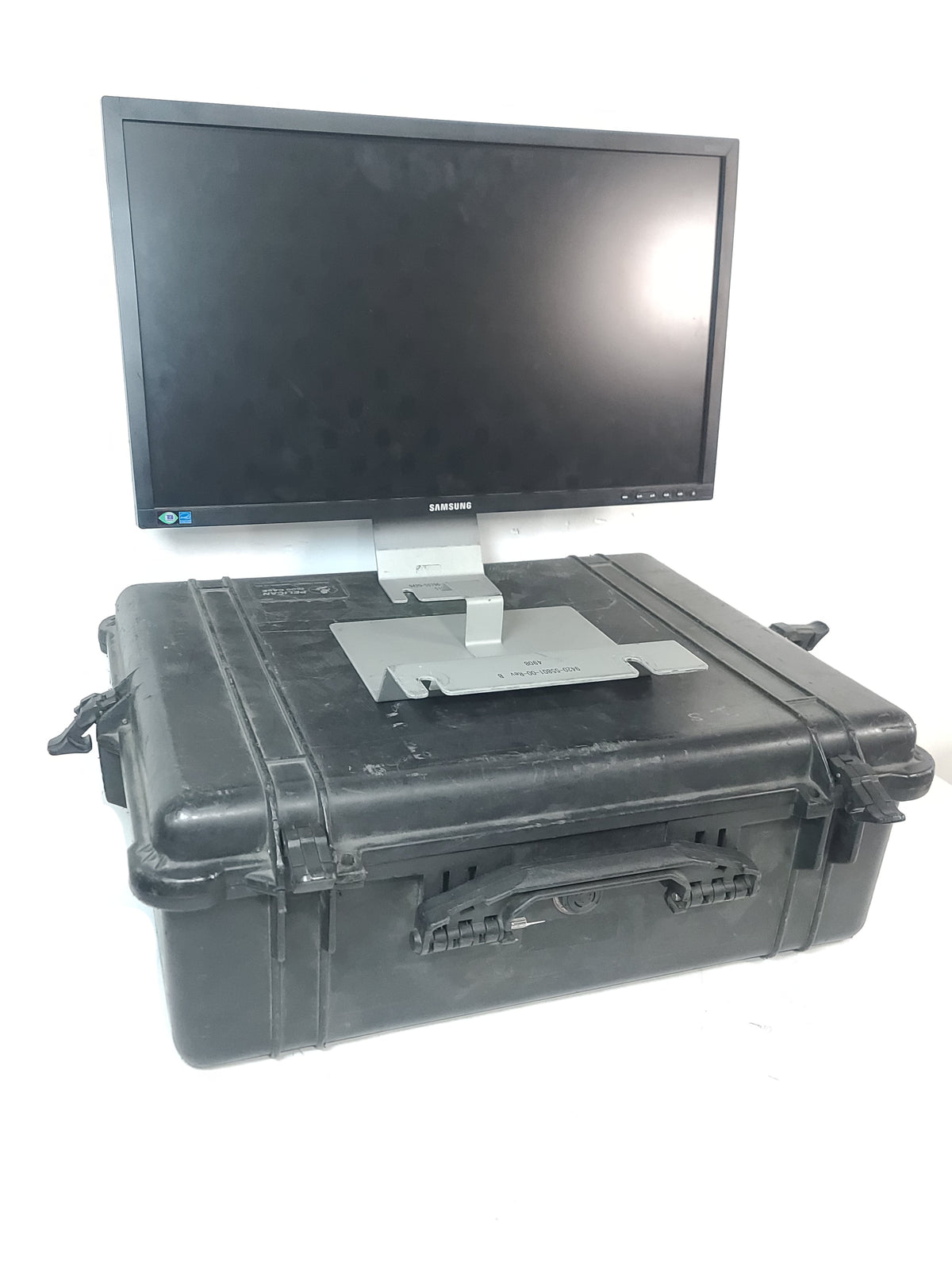 Samsung S24E650PL Business Monitor In Pelican 1600 Series Carrying Case