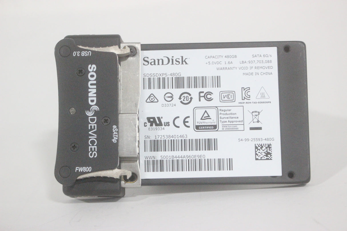 SanDisk Extreme SDSSDXPS Pro-Series 480GB Solid State Hard Drive