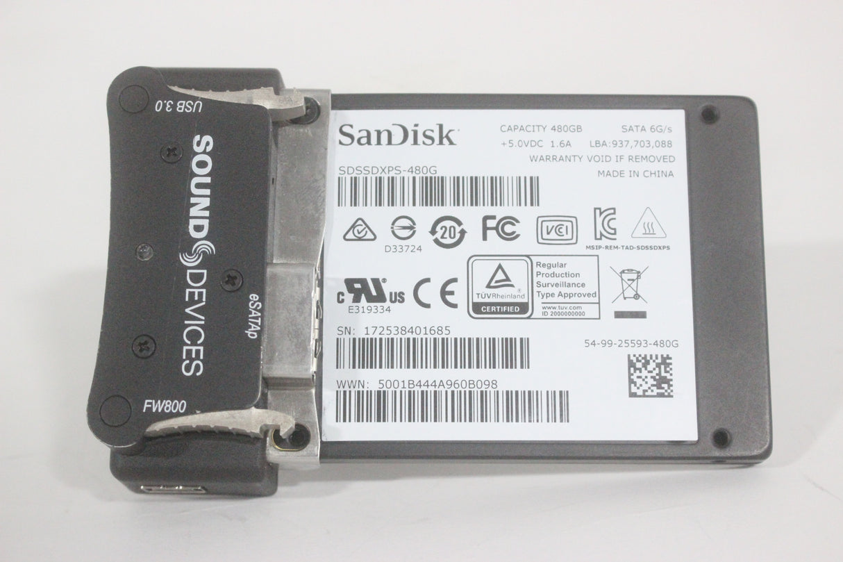 SanDisk Extreme SDSSDXPS Pro-Series 480GB Solid State Hard Drive