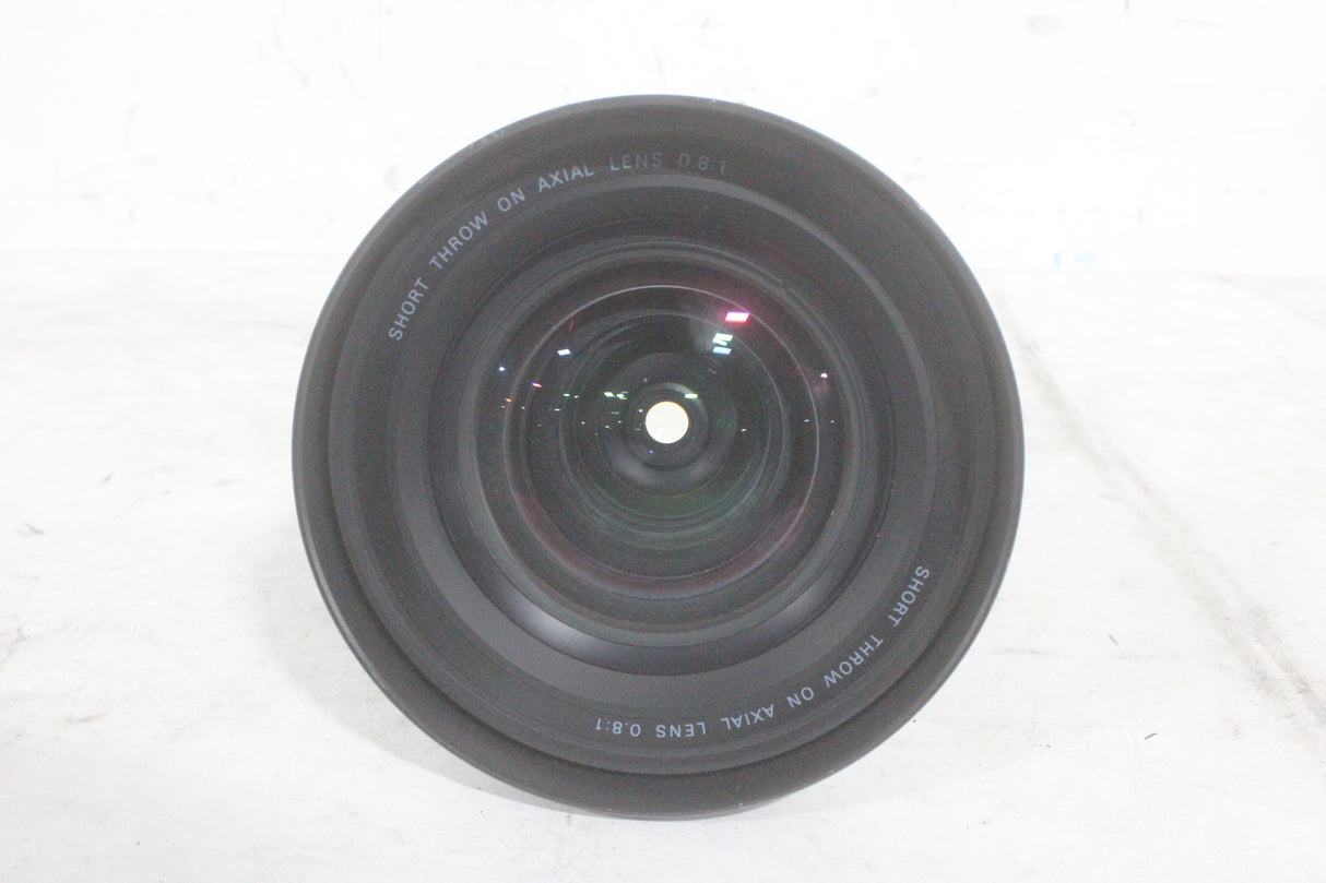 Sanyo LNS-W03 Short Throw On Axial Projector Lens 0.8:1 w/ Lens Cap &amp; Hard Carrying Case