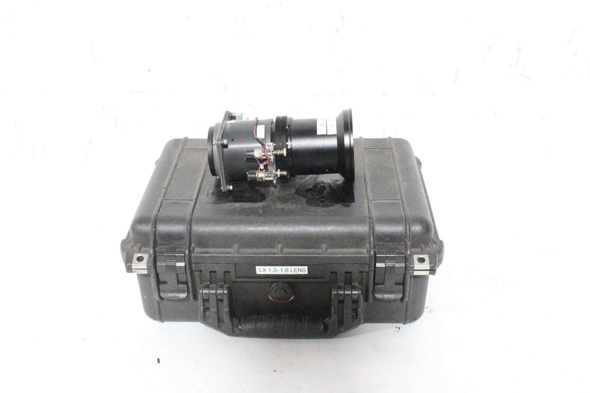 Sanyo LNS-W31A (1.3-1.8:1) Short Zoom Lens In 1450 Pelican Hard Carrying Case (Holds 2 Lenses)