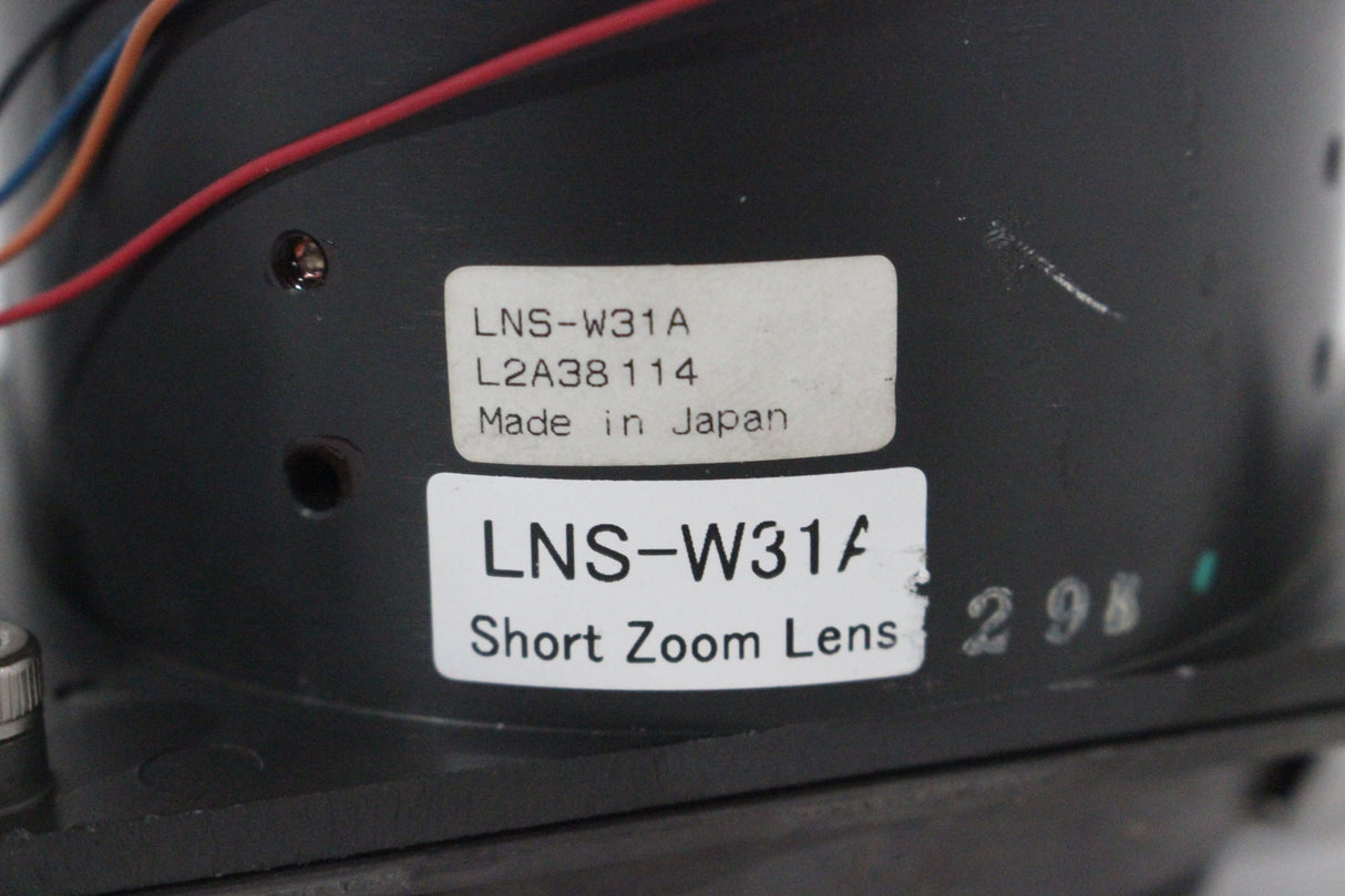 Sanyo LNS-W31A  Short Zoom Lens