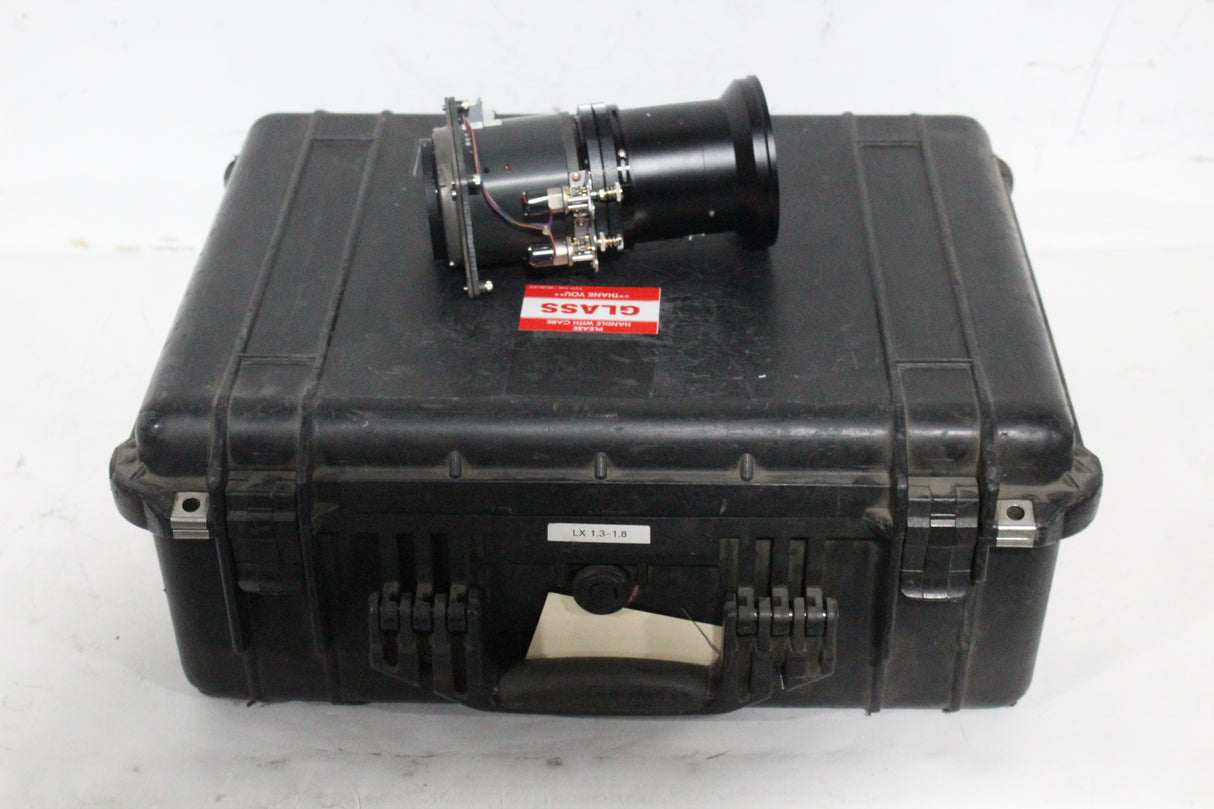 Sanyo LNS-W31A Zoom Projector Lens, 1.5x in Pelican 1550 Hard Carry Case