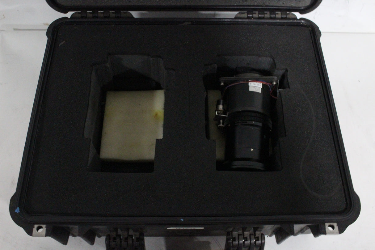 Sanyo LNS-W31A Zoom Projector Lens, 1.5x in Pelican 1550 Hard Carry Case