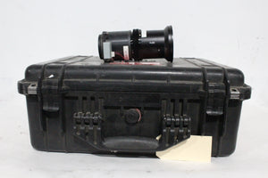 Sanyo LNS-W31A Zoom Projector Lens, 1.5x in Pelican 1550 Hard Carry Case (Scratched Lens)