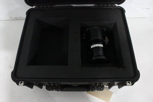 Sanyo LNS-W31A Zoom Projector Lens, 1.5x in Pelican 1550 Hard Carry Case (Scratched Lens)