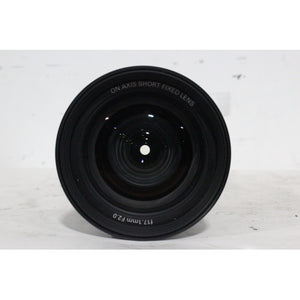 Sanyo LNS-W52  Fixed Projector Lens, F2.0:1 f=17.1mm
