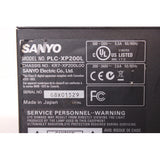 Sanyo PLC-XP200L PROxtraX Multiverse Projector