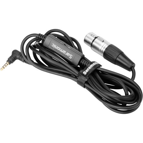 Saramonic SR-XLR35 Female to 3.5mm TRRS Microphone Adapter Cable