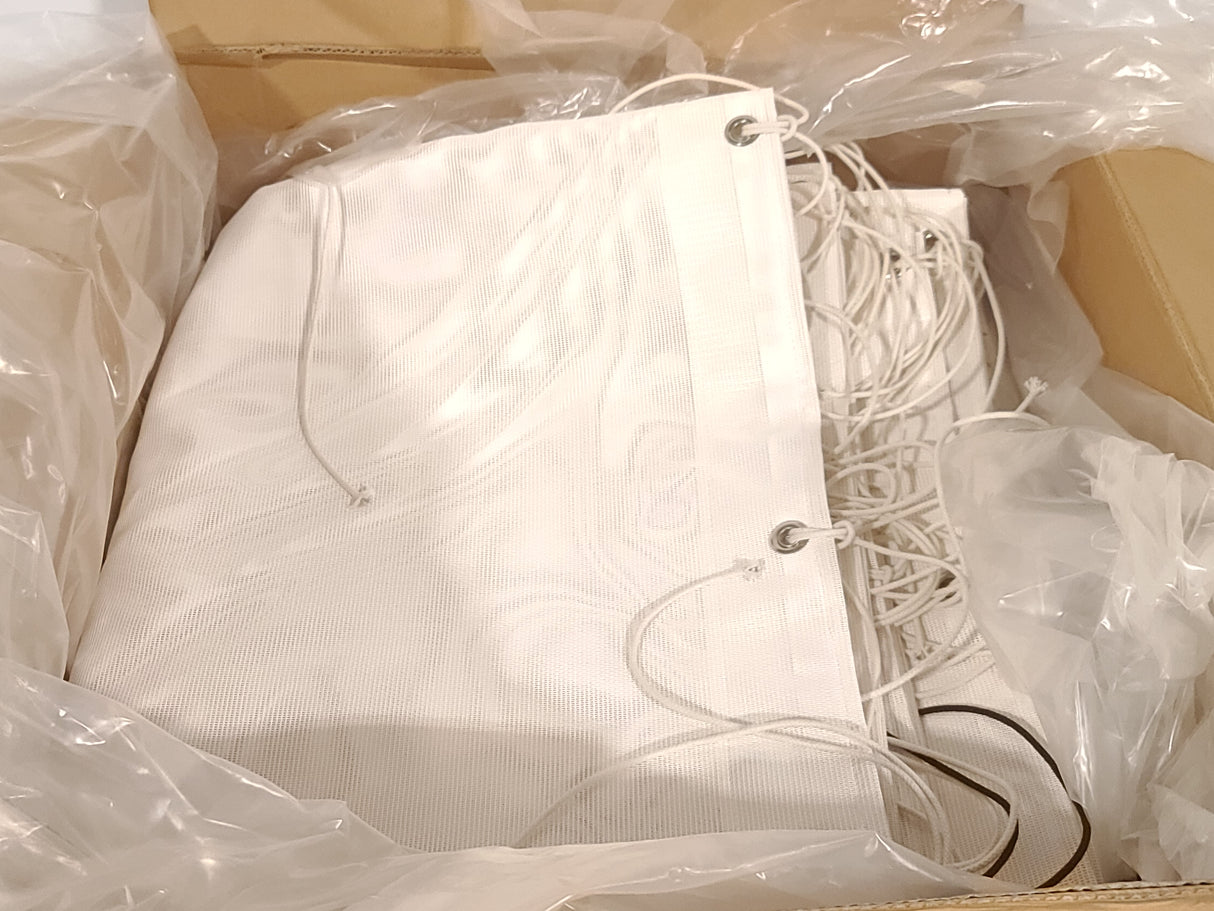 Scharff Weisberg INC. White Textilene Mesh (12x20)