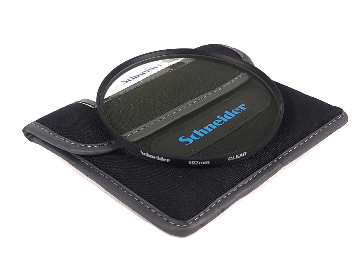 Schneider Round 102MM Clear Filter in Schneider Pouch