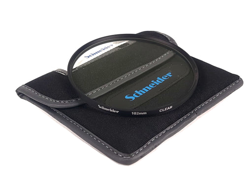 Schneider Round 102MM Clear Filter in Schneider Pouch