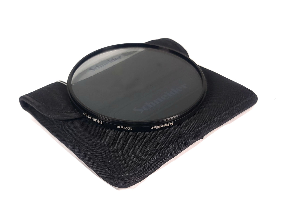 Schneider Round 102MM True-Pol Filter in Schneider Pouch