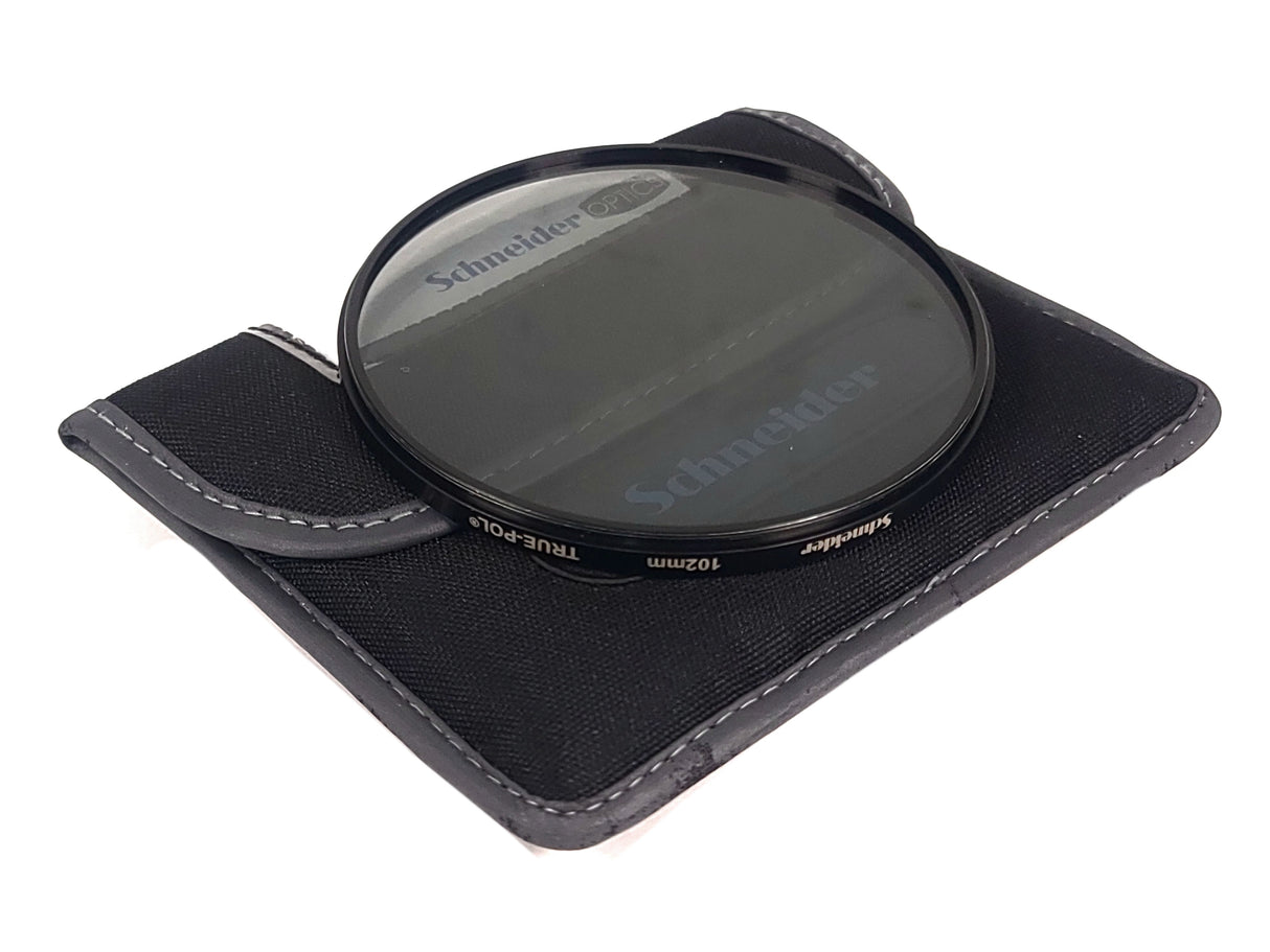Schneider Round 102MM True-Pol Filter in Schneider Pouch