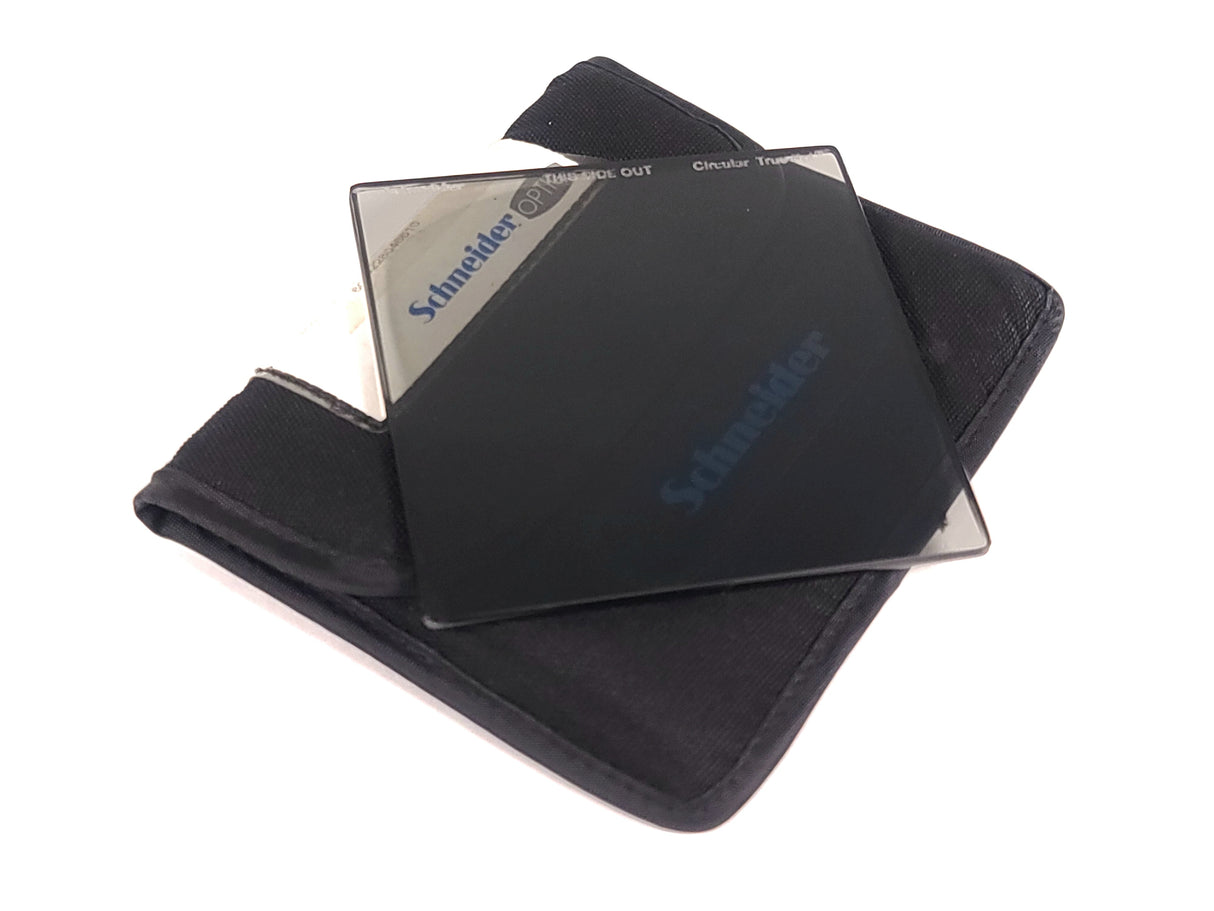 Schneider Square 4 x 4" True-Pol Circular Polarizer Filter in Schneider Soft Pouch