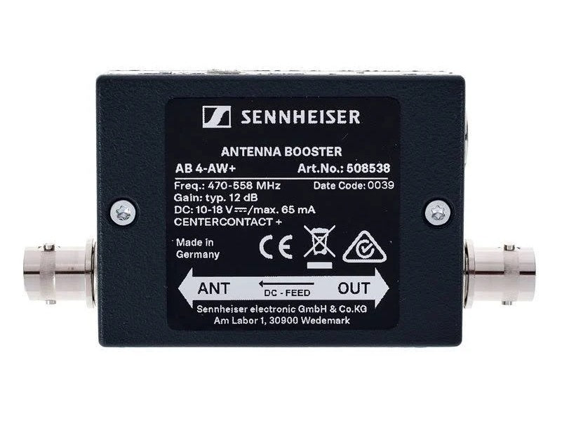 Sennheiser AB400 - Antenna Booster w/ Multiple Frequency Ranges