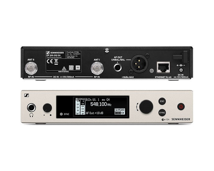 Sennheiser EM 300-500 G4-AW+ Rackmount True Diversity Receiver