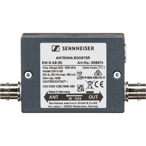Sennheiser EW-D AB (R) Inline Antenna Booster for EW-D Wireless Systems (R: 520 to 608 MHz)