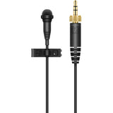 Sennheiser ME 2 Omnidirectional Lavalier Microphone with Locking 3.5mm Connector (Black)